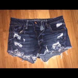 American eagle high rise festival shorts!